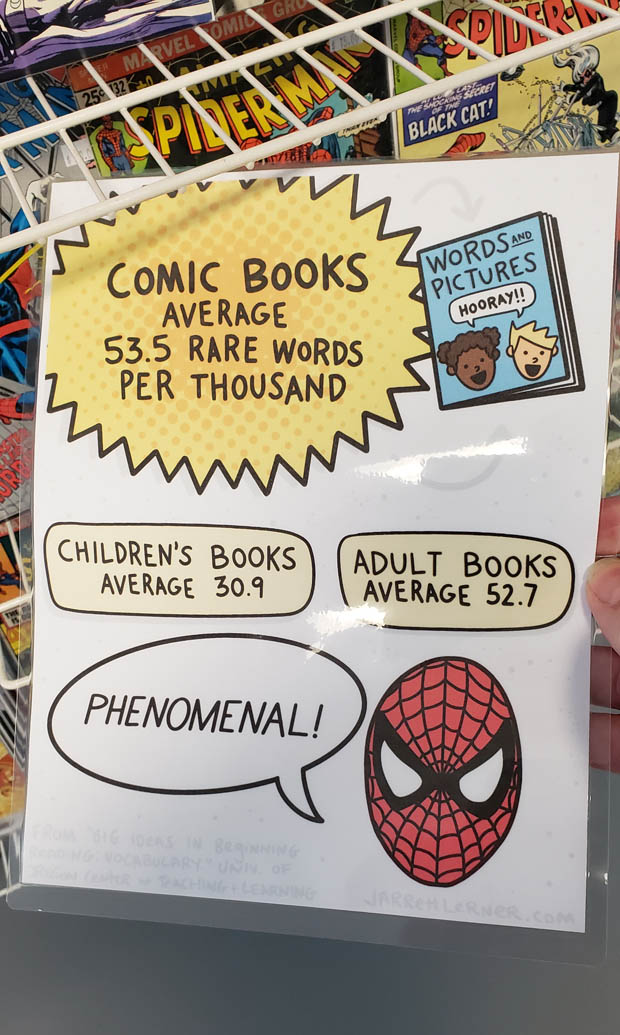 Comic Book Word Average
