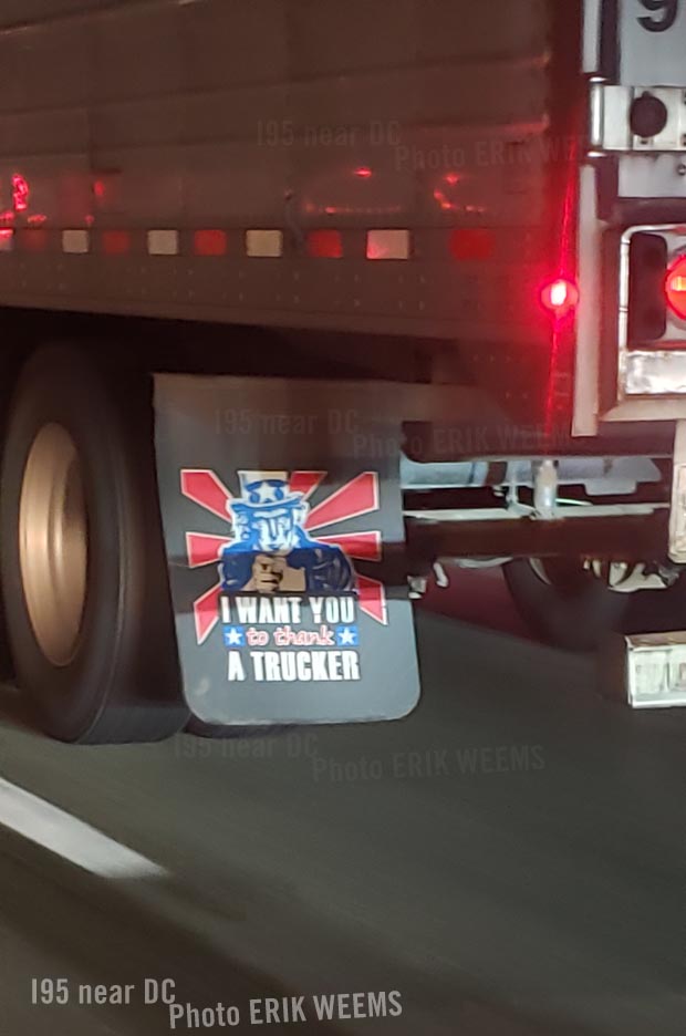 I want you to thank a trucker