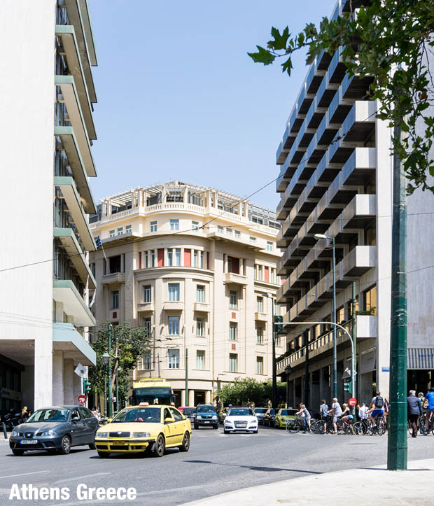 A street in Athens Greece