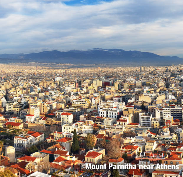 Mount Parnitha near Athens Greece